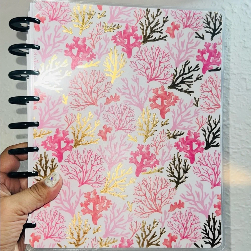 Mermaid happy planner classic size cover set, tab dividers and dashboards